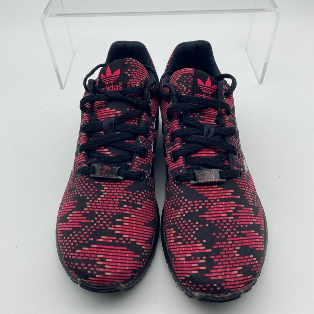 Adidas ZX Flux Men Size 6 Shoes Pink Running Sneakers Low Athletic Training - Picture 5 of 10